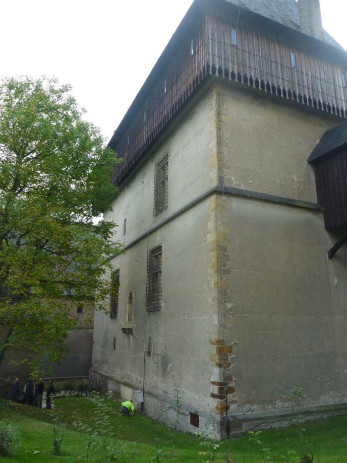 Jádrový vrt Karlštejn