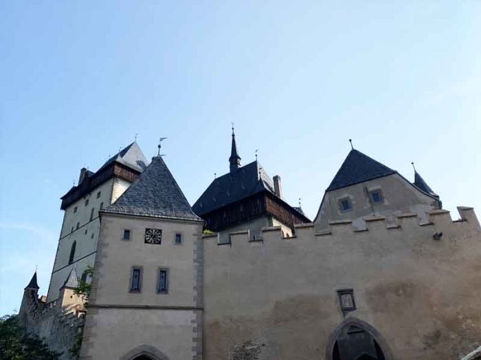 Karlštejn - klenba oprava